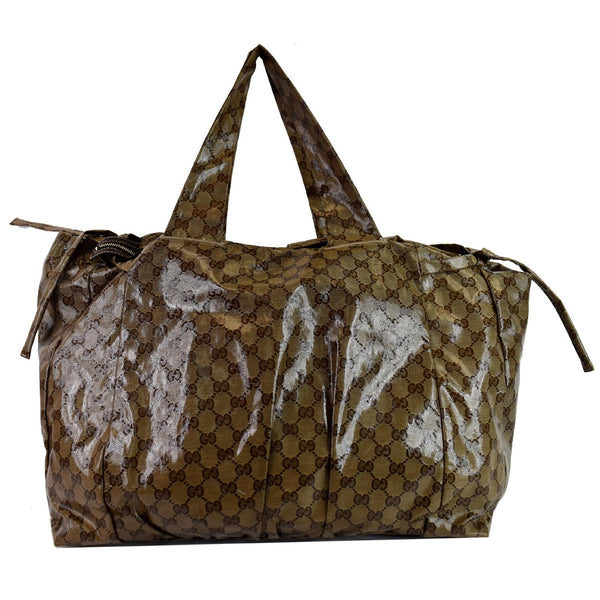 Gucci Hysteria Large Crystal Coated Canvas bag front
