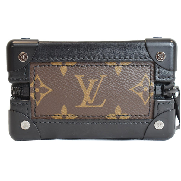 Louis Vuitton Vertical Soft Trunk Embroidered Handbag - Lv logo