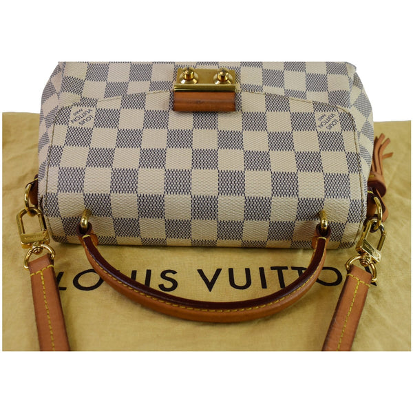 Louis Vuitton Croisette Damier Azur Crossbody Bag Women - leather handles & strap