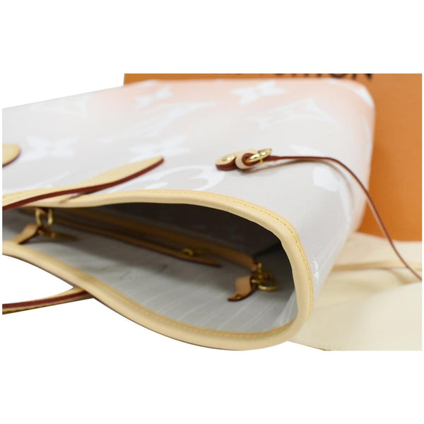 LOUIS VUITTON Neverfull MM Pool Monogram Giant Tote Shoulder Bag Brume