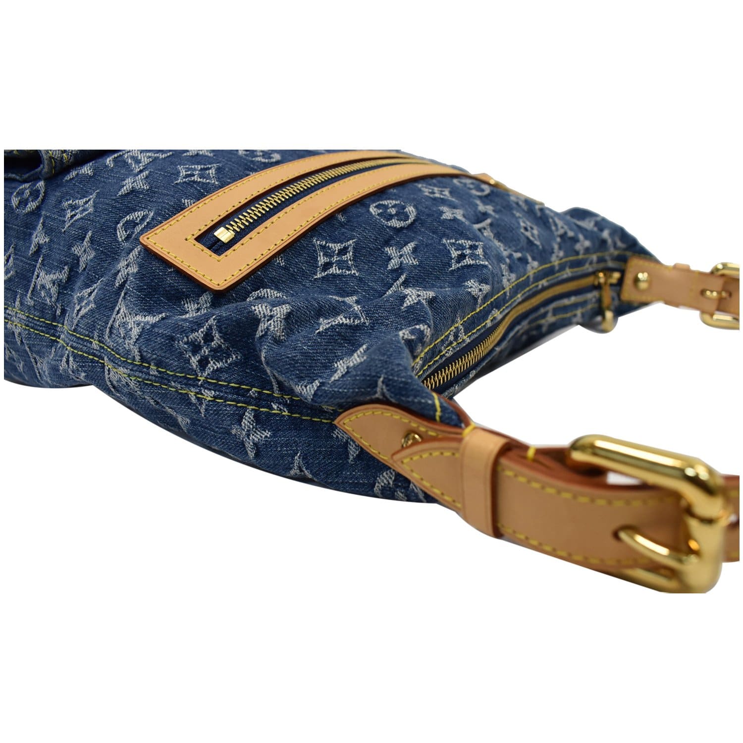 Louis Vuitton Louis Vuitton Denim Baggy GM - Blue Shoulder Bags