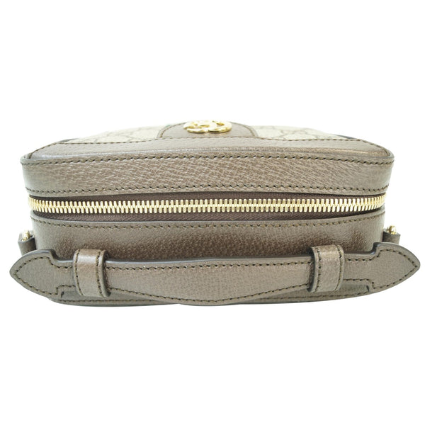 Gucci Ophidia GG Mini Supreme Shoulder Bag - zipper style