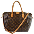 LOUIS VUITTON Turenne GM Monogram Canvas 2Way Shoulder Bag Brown