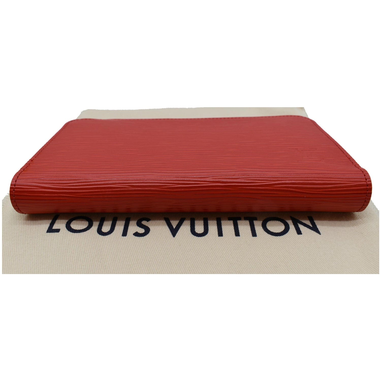 LOUIS VUITTON Mabillion Carmine Red Epi Leather Zip Around