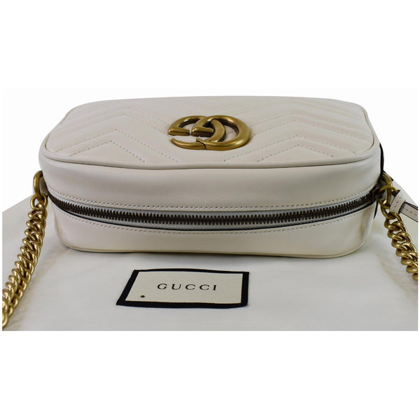 Gucci GG Marmont Matelasse Zipper Crossbody Bag