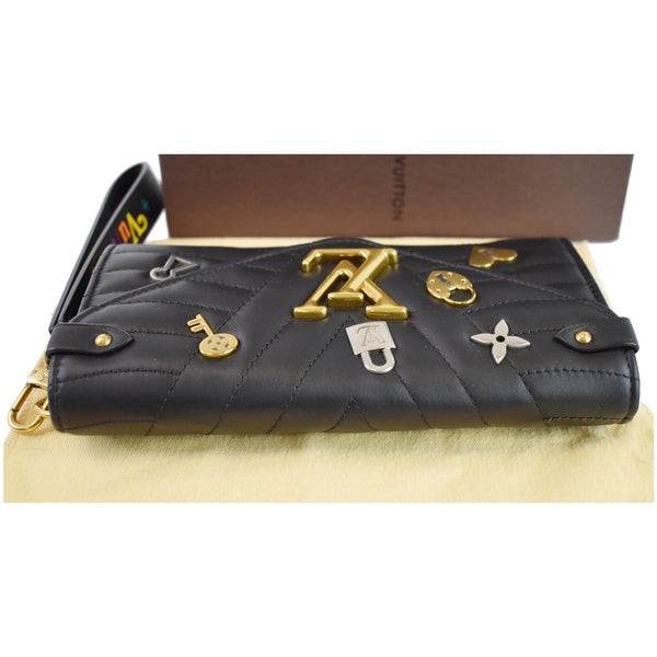 logo lv  Love Lock New Wave Long Leather Wallet