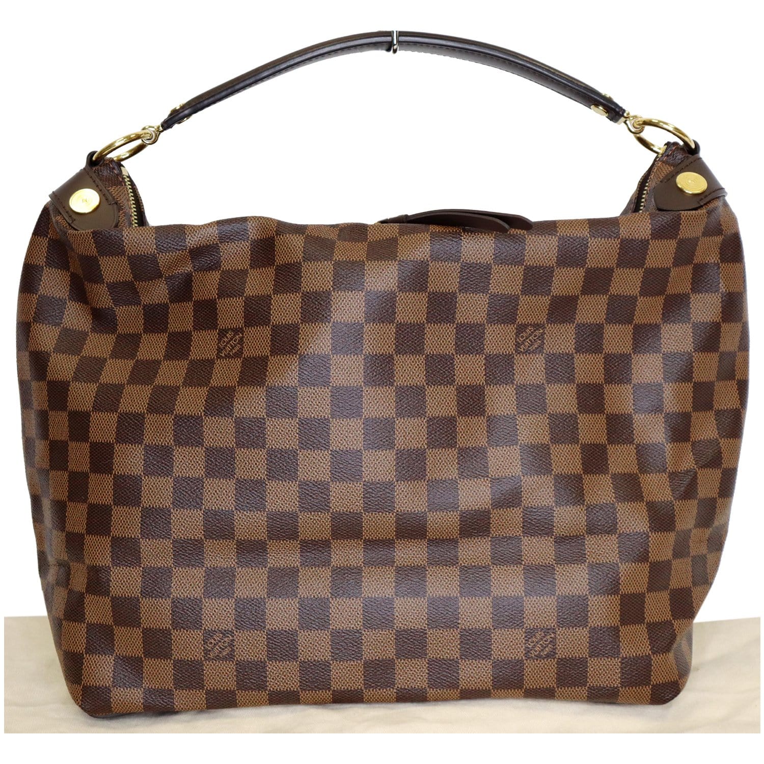 Louis Vuitton Duomo Hobo Damier Ebene Handbag for Women