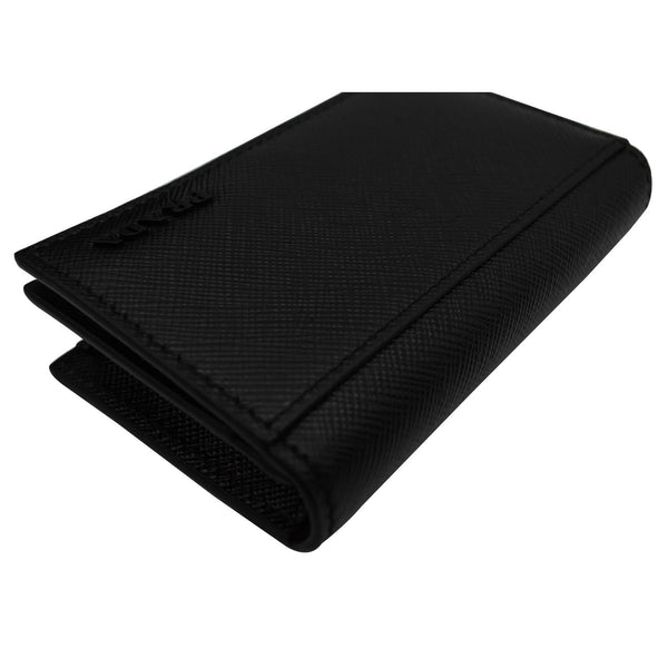 Prada Saffiano Leather Active Card Holder Wallet