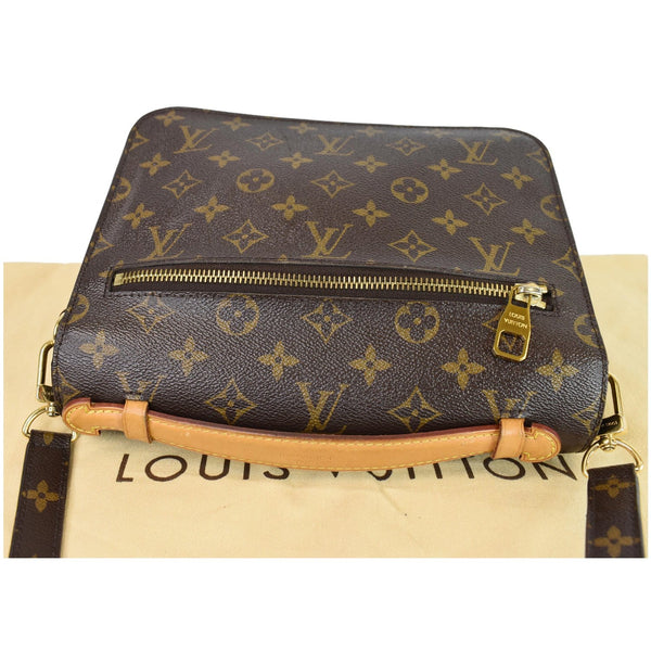 Louis Vuitton Metis Pochette Monogram Canvas Tote Bag - top front view]