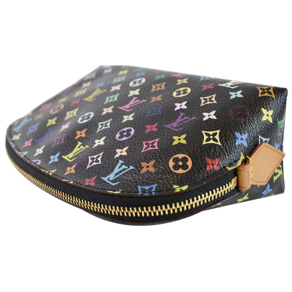  corner view LV Monogram Multicolor Pochette Cosmetic Bag