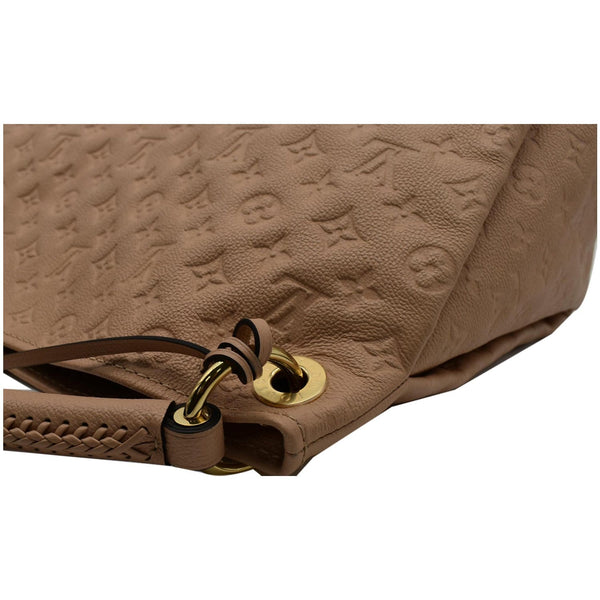LOUIS VUITTON Artsy MM Empreinte Leather Shoulder Bag Dune