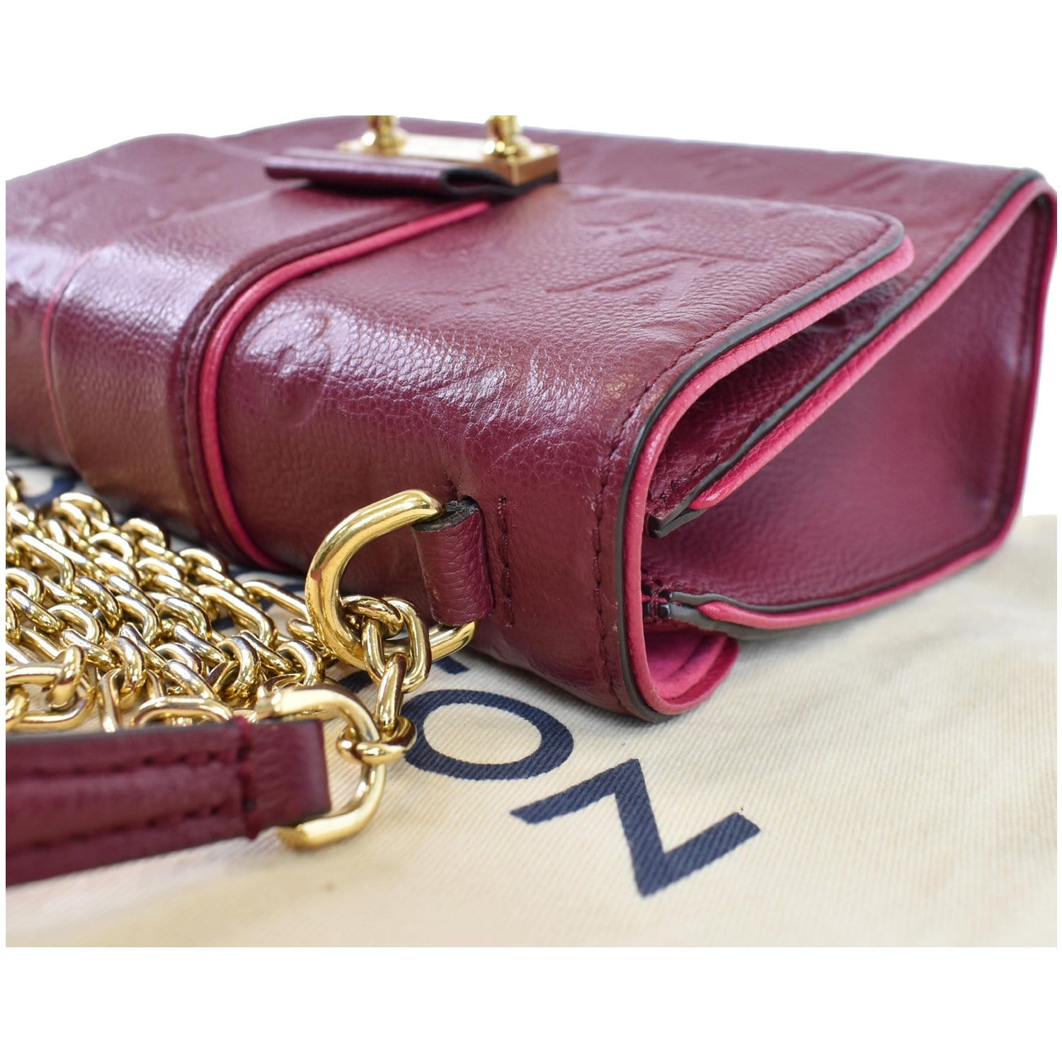 Louis Vuitton Saint Sulpice PM Empreinte Leather Bag