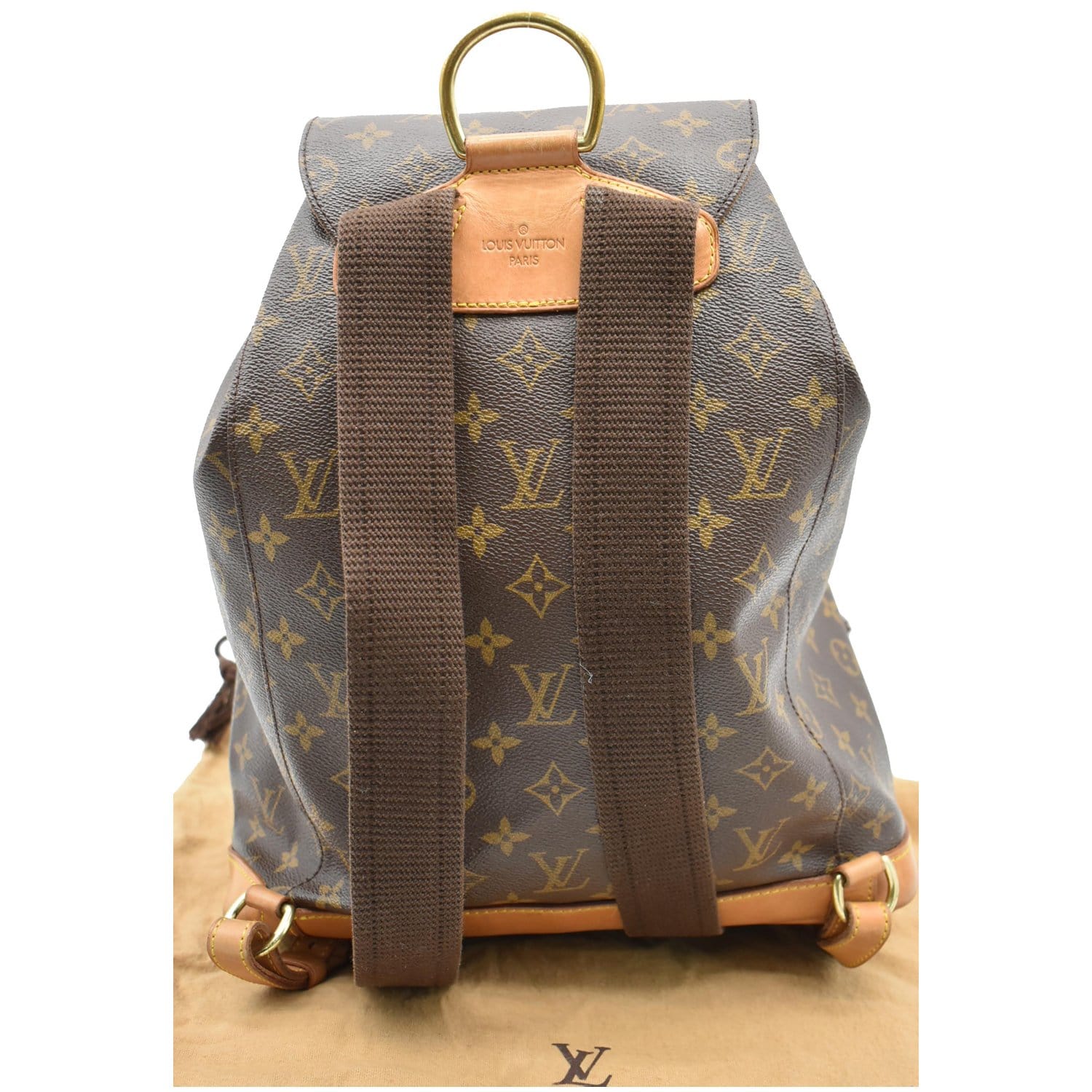 Louis Vuitton Monogram Coated Canvas Montsouris GM Backpack Bag - Yoogi's  Closet