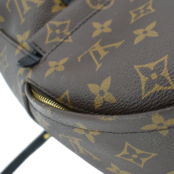 LOUIS VUITTON Palm Springs Mini Monogram Canvas Backpack Brown