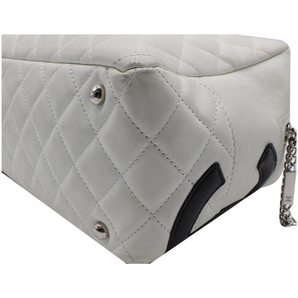 Chanel Cambon Ligne Quilted Leather Bowler Tote Bag - DDH