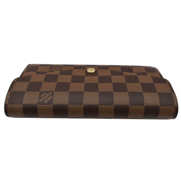 Louis Vuitton Sarah Damier Ebene Wallet Brown - Preloved