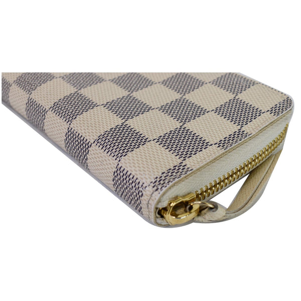 Louis Vuitton Damier Azur Clemence Women Wallet - blue checks