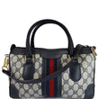 GUCCI Vintage Joy Boston GG Canvas Shoulder Bag Blue