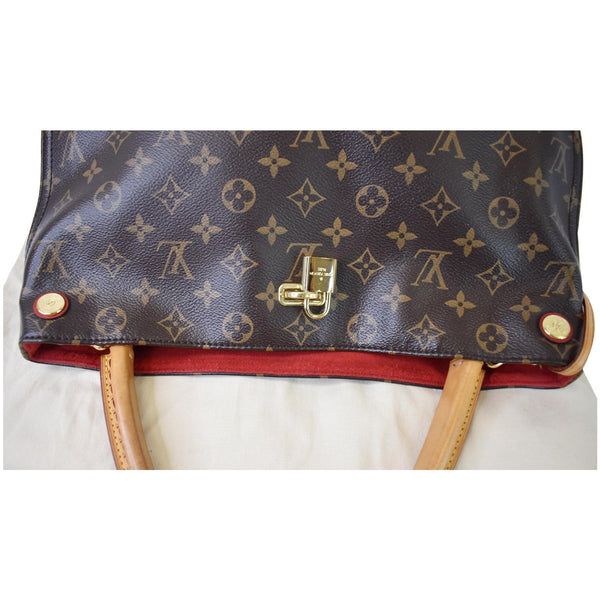 Louis Vuitton Gaia Monogram Canvas Shoulder Bag Women - top upper look