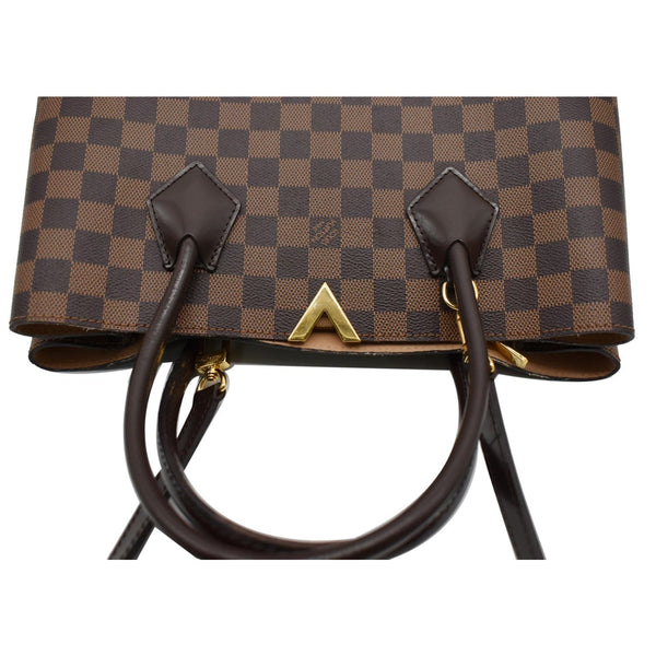 Louis Vuitton Kensington Damier Ebene Bag - V shape design