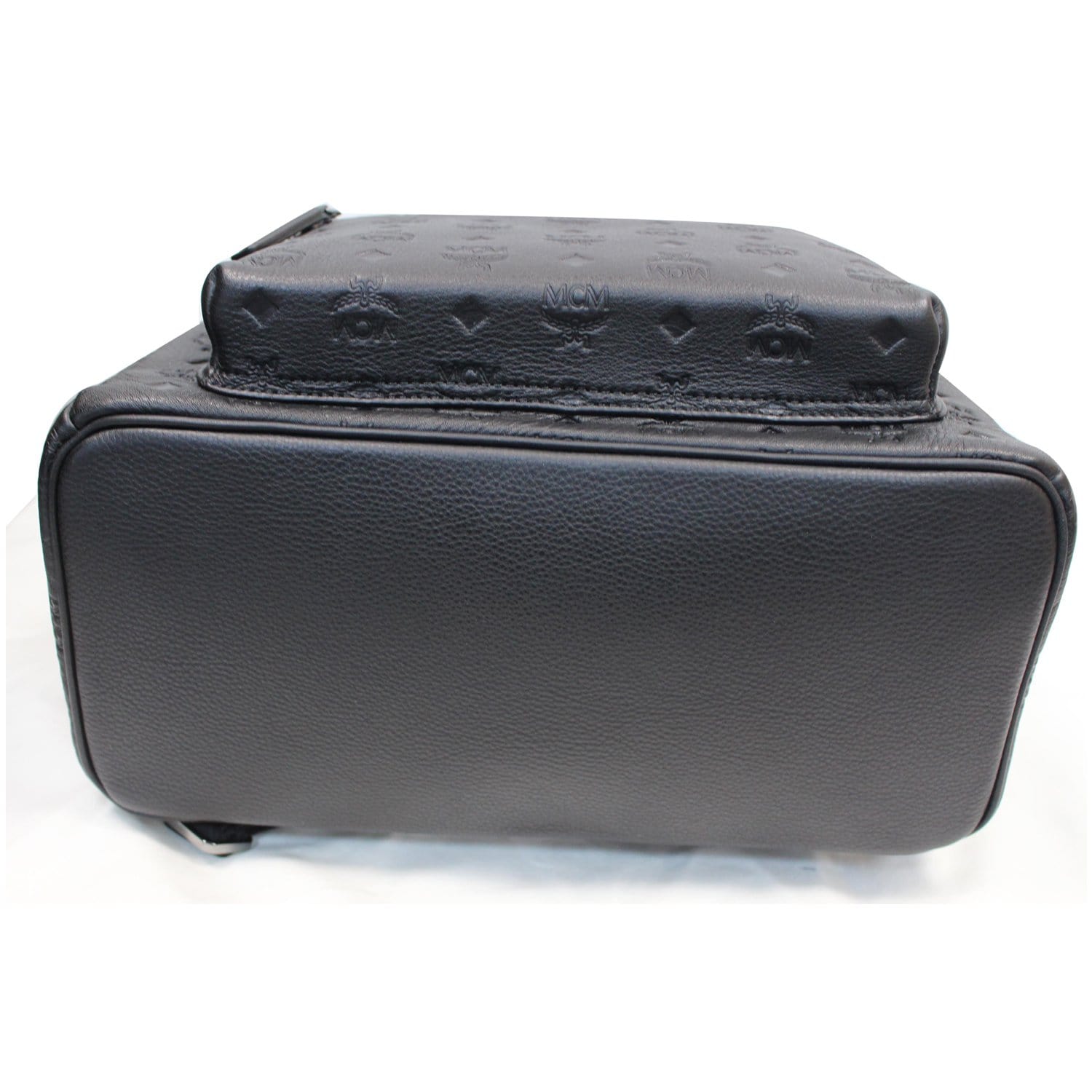 MCM Ottomar Visetos Monogram Leather Backpack Bag Black MCM Ottomar Visetos Monogram Leather Backpack Bag Black
