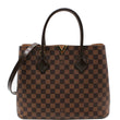 Louis Vuitton Kensington Damier Ebene Shoulder Bag Brown
