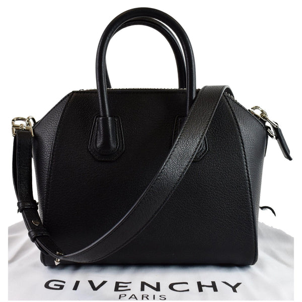 Givenchy Antigona Mini Shoulder Strap Bag Black
