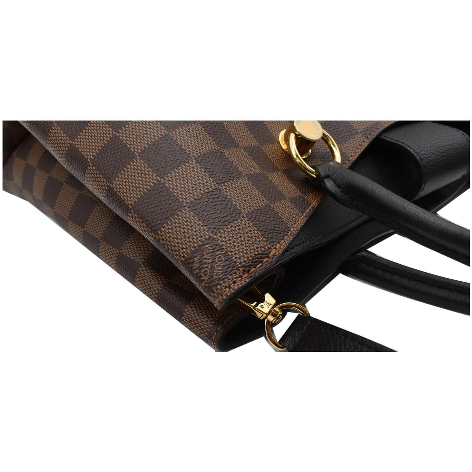 Louis Vuitton Damier Ebene Riverside Satchel Shoulder Bag - A World Of  Goods For You, LLC