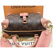 Louis+Vuitton+Petite+Malle+Souple+Black%2FGold+Strap+Shoulder+Bag+Brown+Canvas  for sale online