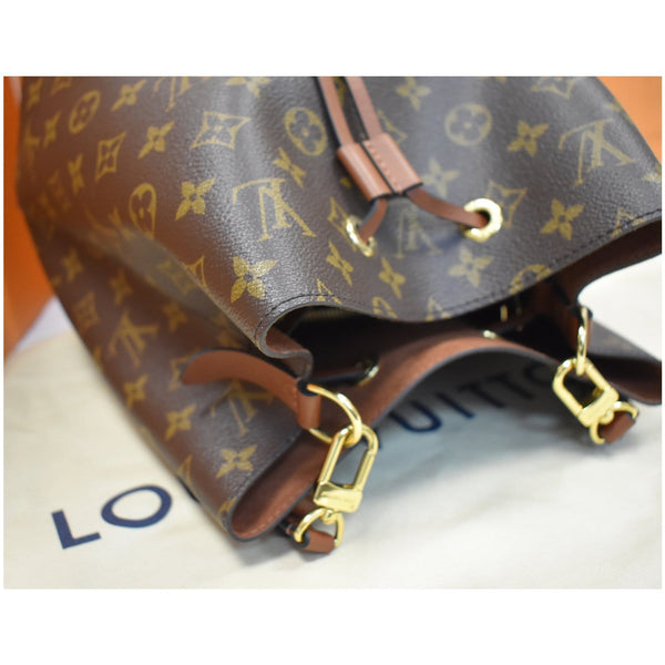 LOUIS VUITTON NeoNoe Monogram Canvas Shoulder Bag Brown