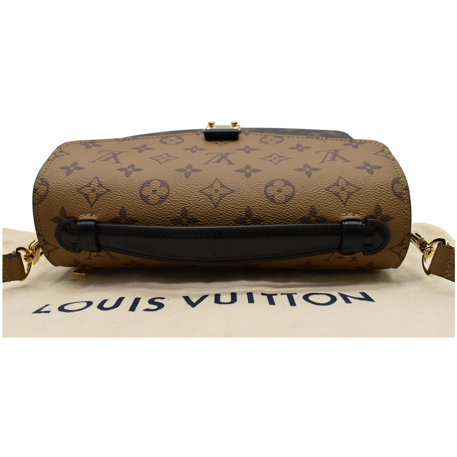 LOUIS VUITTON Metis Pochette Reverse Monogram Canvas Crossbody Bag Bro