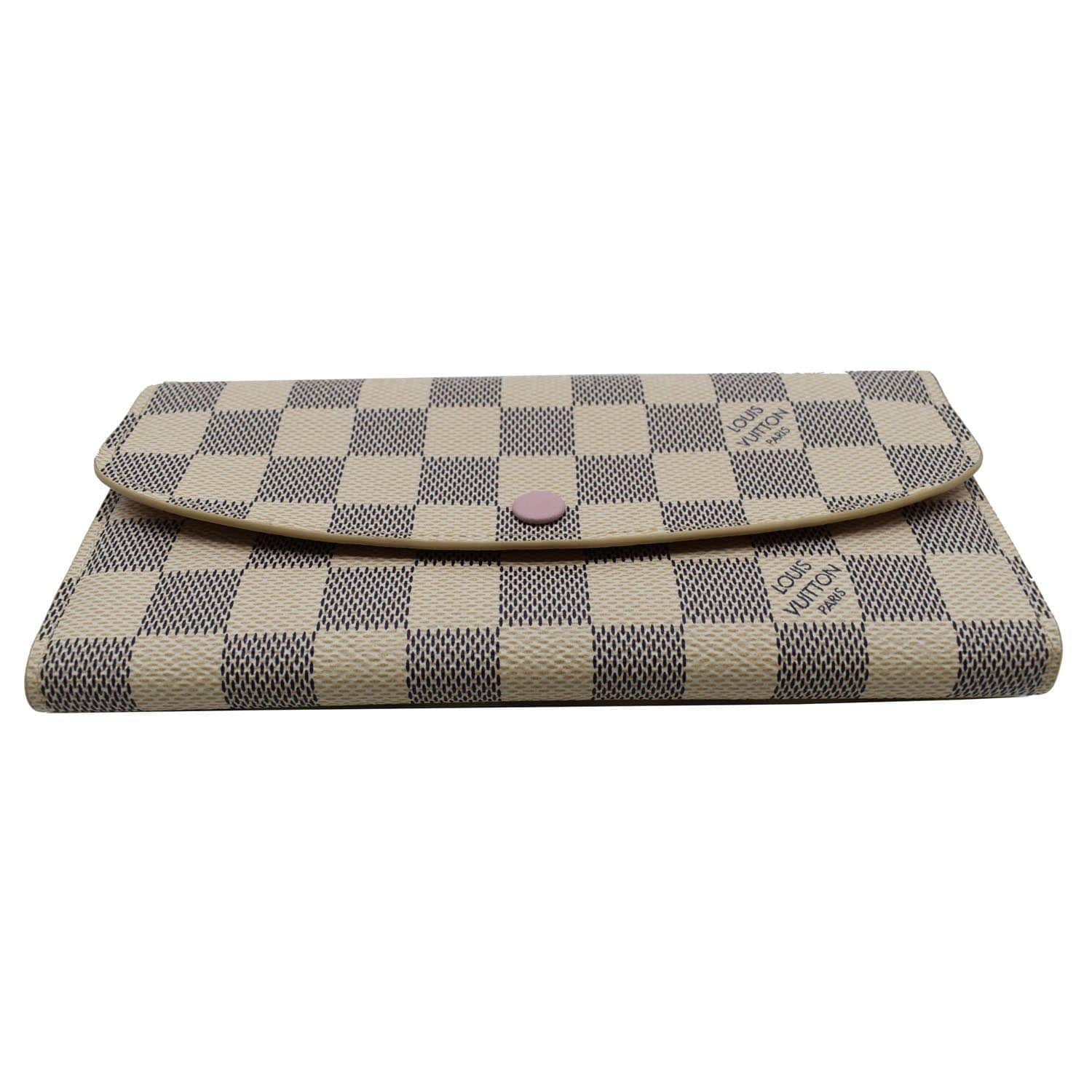 Louis Vuitton - Authenticated Emilie Wallet - Leather White for Women, Good Condition