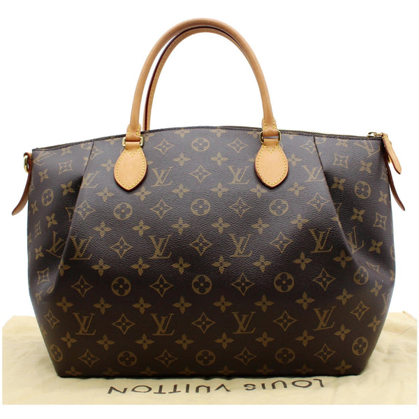 Louis Vuitton Turenne GM Monogram Canvas 2 Way Bag Brown