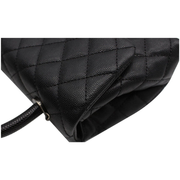 Chanel Coco Mini Top Lizard Handle Bag for sale