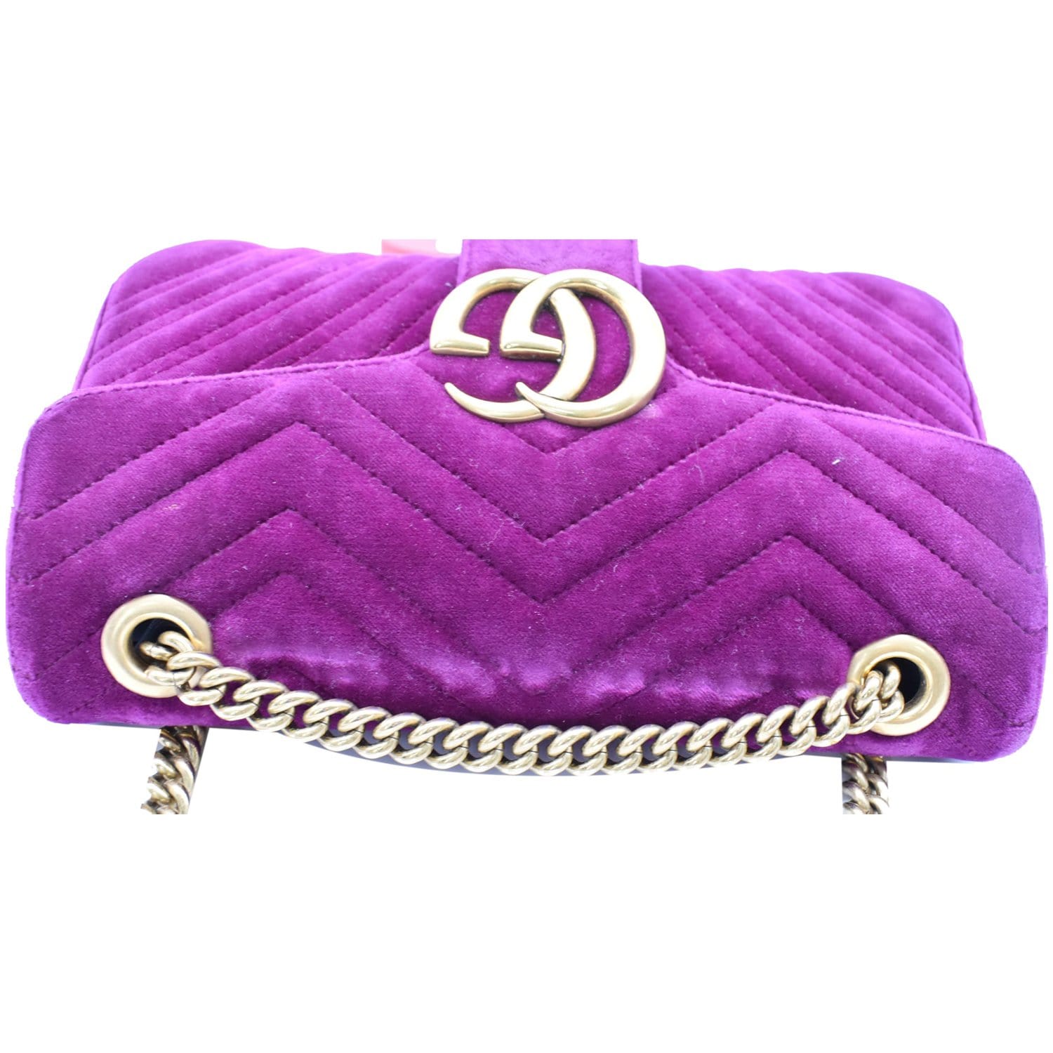 Gucci Purple Velvet GG Marmont Bag CLICK  #gucci  #GUCCI会長 #guccipurse #guccihandbag #handbag #handb…