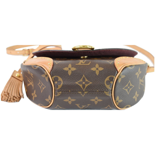 Louis Vuitton Saint Cloud NM Monogram Canvas Bag Brown - bottom view