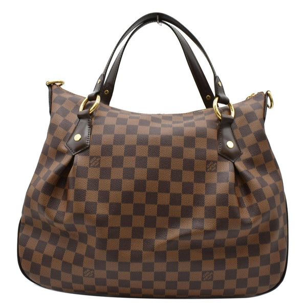 Louis Vuitton Evora MM Damier Ebene Shoulder Bag