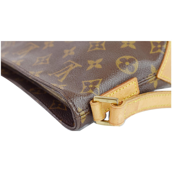 LOUIS VUITTON Trotteur Monogram Canvas Crossbody Bag Brown