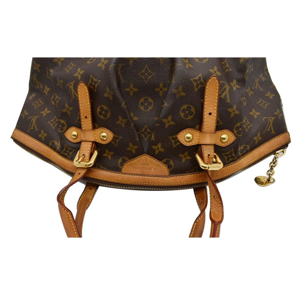 LOUIS VUITTON Tivoli GM Monogram Canvas Shoulder Bag Brown