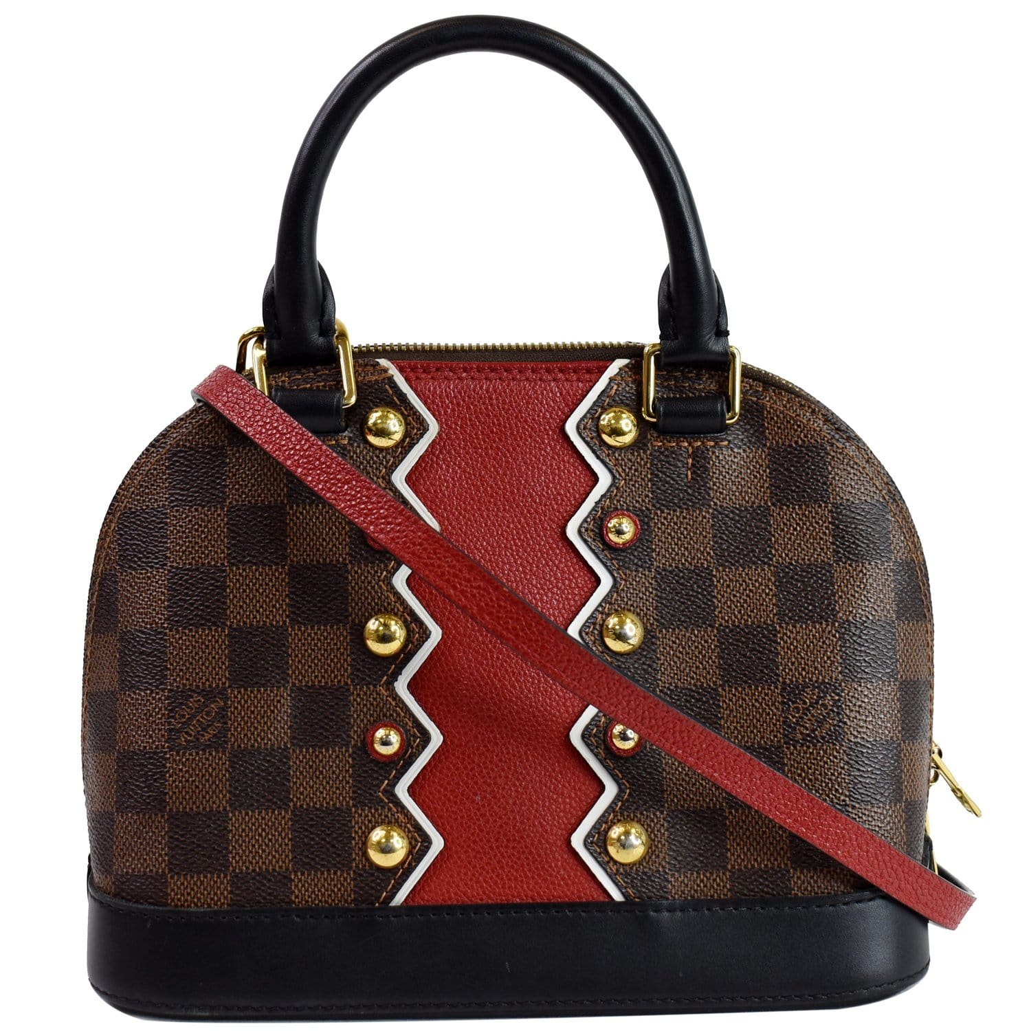 Louis Vuitton Alma BB Karakoram Damier Ebene Bag Brown