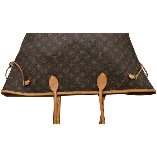LOUIS VUITTON Neverfull GM Monogram Canvas Tote Bag Brown