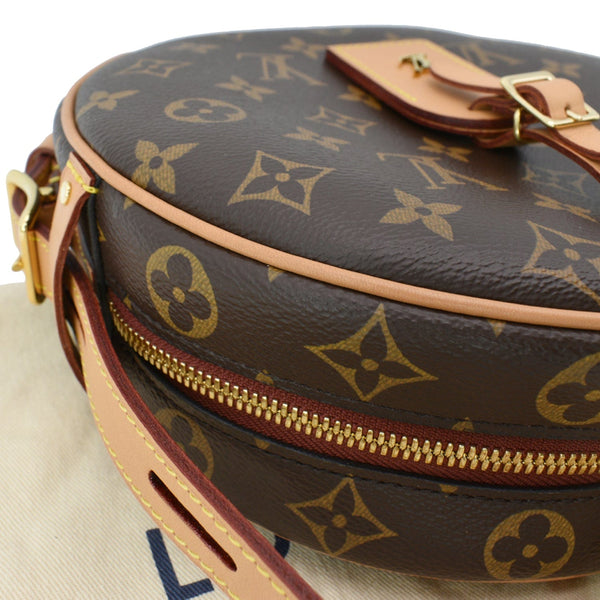 LOUIS VUITTON Boite Chapeau Souple MM Monogram Canvas Shoulder Bag Brown