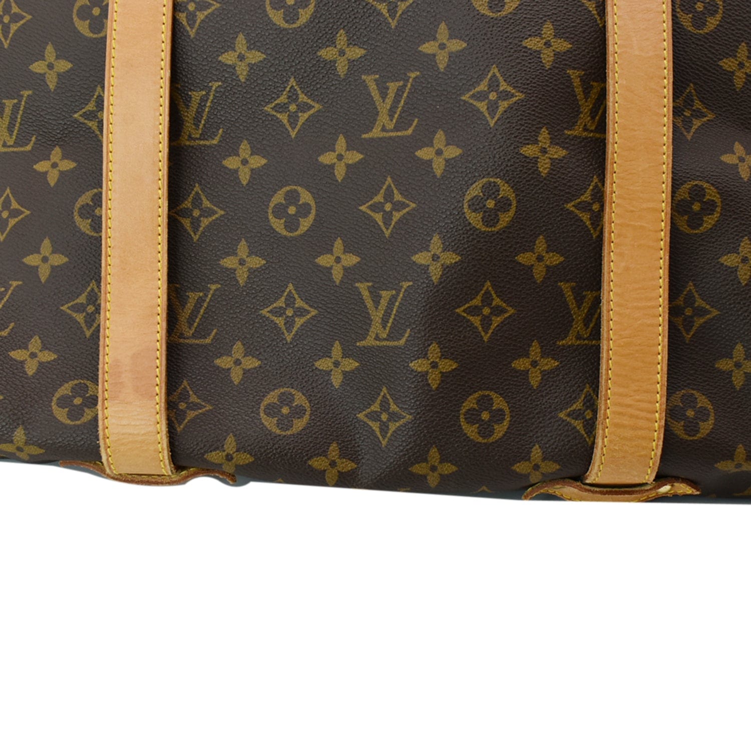 Saumur crossbody bag Louis Vuitton Brown in Denim - Jeans - 31872249