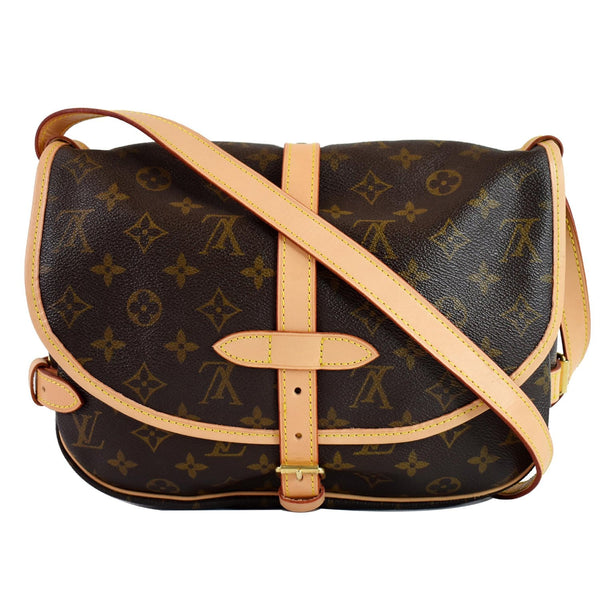 Louis Vuitton Saumur 30 Monogram Canvas bag strap