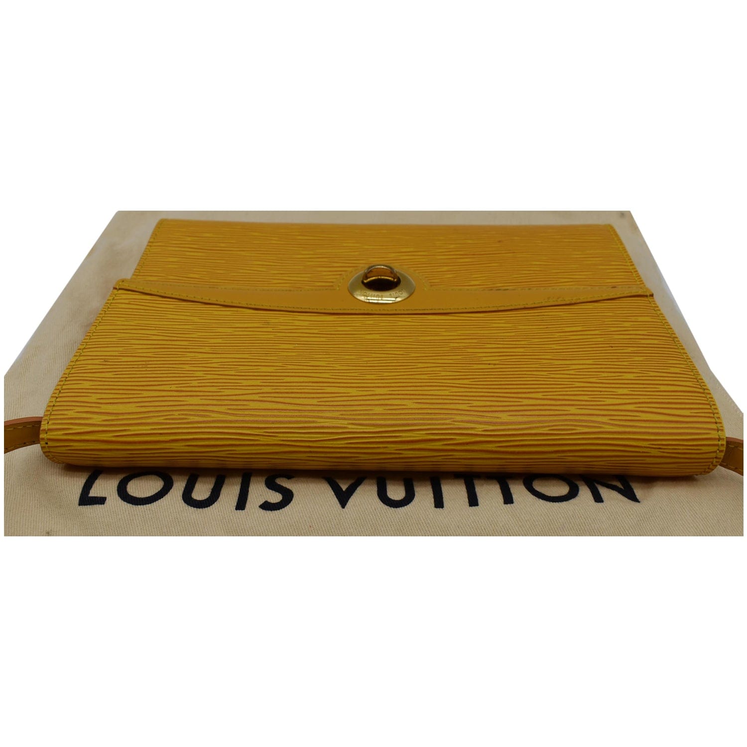 Auth Louis Vuitton Epi Pochette Arche Clutch Shoulder Bag Black M52572 -  h26992a