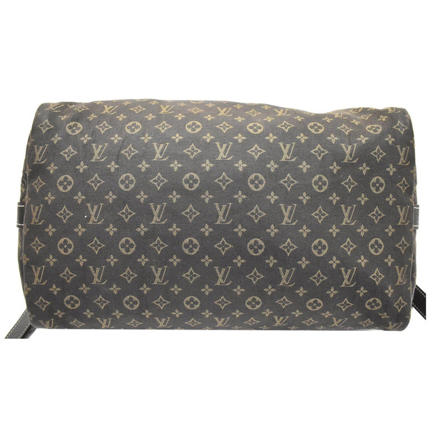 LOUIS VUITTON Speedy 30 Ebene Monogram Mini Lin Shoulder Bag Brown