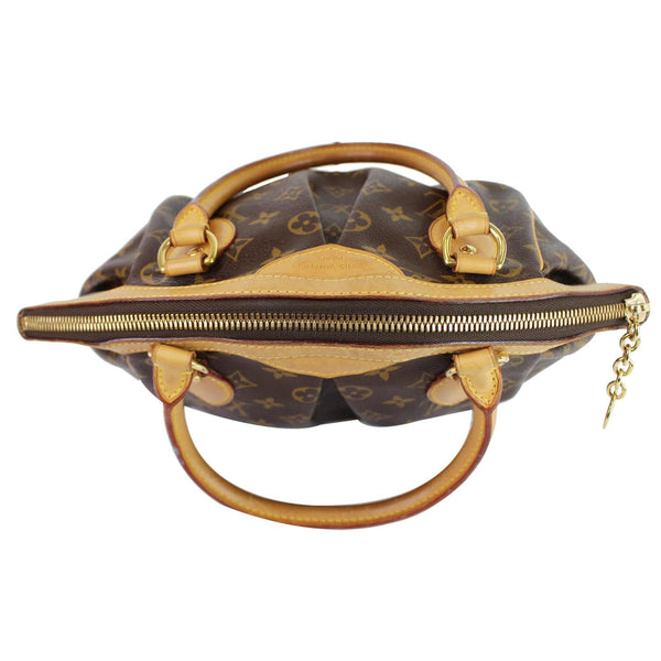 Louis Vuitton Tivoli PM Monogram Canvas Shoulder Tote - view from above