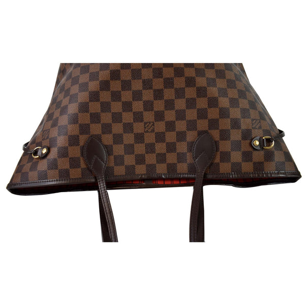 Louis Vuitton Neverfull MM Damier Ebene Shoulder Bag top side preview