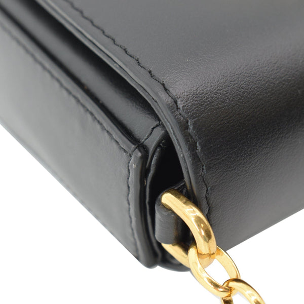 DOLCE & GABBANA DG Girl Leather Crossbody Bag Black