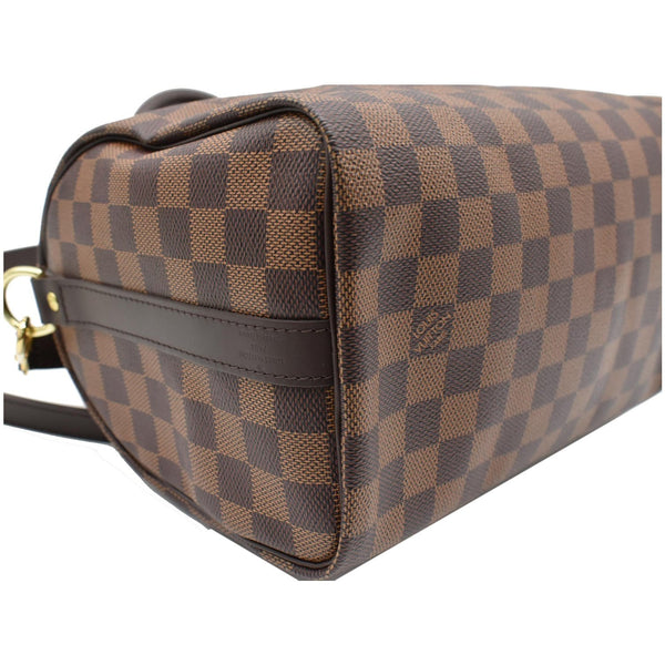 LOUIS VUITTON Speedy 25 Bandoulière Damier Ebene Satchel Bag Brown